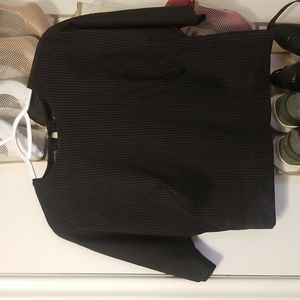 Brooks Brothers pin stripe top, size 4.